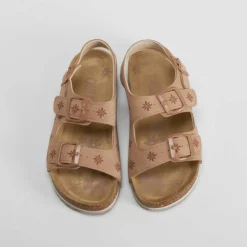 Online Sandalia bio con hebillas marrón OH GIRL Sandalias