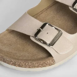 Outlet Sandalia bio doble hebilla Mujer Sandalias Confort|Sandalias Bio Y Menorquinas