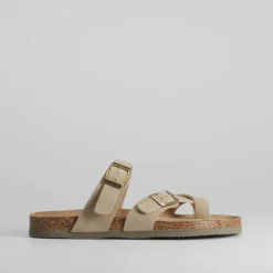 Discount Sandalia bio esclava doble hebilla Mujer Sandalias Bio Y Menorquinas