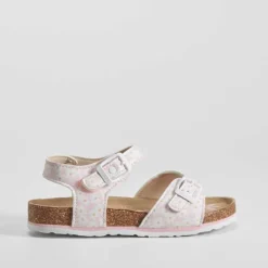 New Sandalia bio flores rosa OH GIRL Sandalias