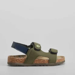 Sandalia bio infantil verde Sandalias