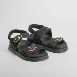 New Sandalia bio negra Mujer Sandalias Bio Y Menorquinas