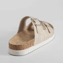 Hot Sandalia bio oro PICCOLA PIU Mujer Sandalias Bio Y Menorquinas