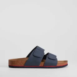 New Sandalia bio velcros azul Hombre Sandalias