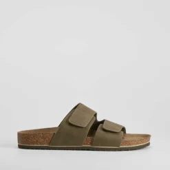 New Sandalia bio velcros kaki Hombre Sandalias