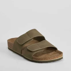 New Sandalia bio velcros kaki Hombre Sandalias