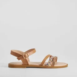 Sale Sandalia brillos plana trenzada OH GIRL Sandalias