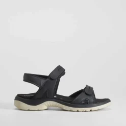 Discount Sandalia californiana negra Mujer Sandalias Deportivas