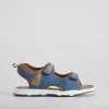 Sandalia casual juvenil azul Sandalias