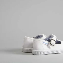 Sandalia cerrada lona Zapatillas Lona|Zapatillas Lona