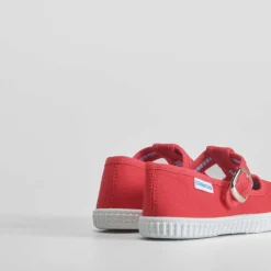 Clearance Sandalia cerrada lona Zapatillas Lona|Zapatillas Lona