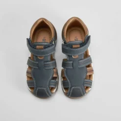 Sandalia cerrada vestir bicolor Sandalias