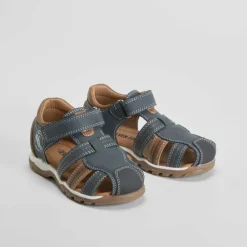 Sandalia cerrada vestir bicolor Sandalias