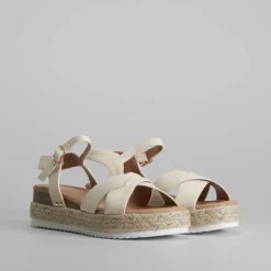 Hot Sandalia con plataforma de yute OH GIRL Sandalias