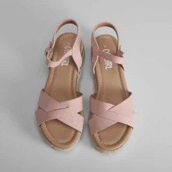 Best Sandalia con plataforma de yute OH GIRL Sandalias