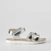 Outlet Sandalia de pala fantasía color plata OH GIRL Sandalias