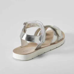 Outlet Sandalia de pala fantasía color plata OH GIRL Sandalias