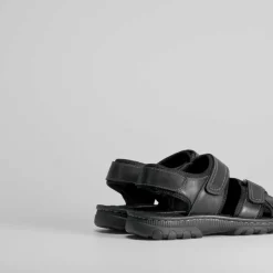 New Sandalia de piel velcros de Hombre Sandalias