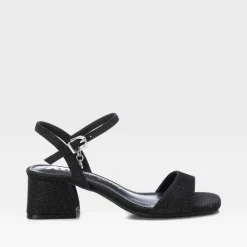 Outlet Sandalia de tacón cuadrado fiesta Mujer Sandalias Tacón