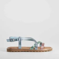 Outlet Sandalia de tiras azul OH GIRL Sandalias