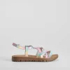 Hot Sandalia de tiras multicolor OH GIRL Sandalias