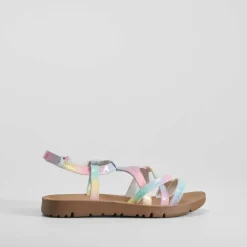 Hot Sandalia de tiras multicolor OH GIRL Sandalias