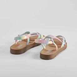 Hot Sandalia de tiras multicolor OH GIRL Sandalias