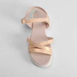 Best Sandalia de tiras velcro rosa OH GIRL Sandalias