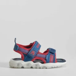 Sandalia deportiva de luces azul y rojo Sandalias