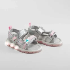 Clearance Sandalia deportiva de luces gris OH GIRL Sandalias