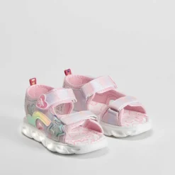 Clearance Sandalia deportiva luces multicolor Sandalias