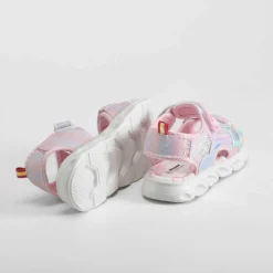 Clearance Sandalia deportiva luces multicolor Sandalias