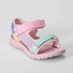 Hot Sandalia deportiva rosa multicolor OH GIRL Sandalias