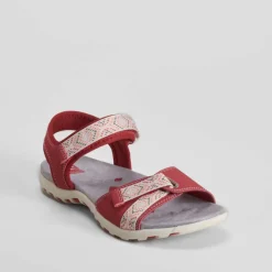 Clearance Sandalia deportiva trekking roja Mujer Sandalias Deportivas