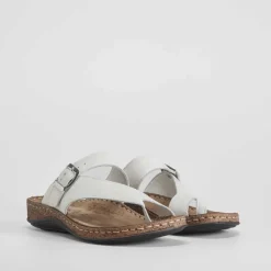 Sale Sandalia esclava piel WALK & FLY Mujer Sandalias Confort|Sandalias Planas