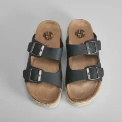 Discount Sandalia esparto bio hebillas Mujer Sandalias Bio Y Menorquinas