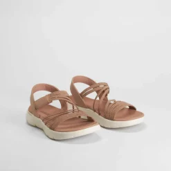 Best Sandalia Go Walk Flex marrón Mujer Sandalias Deportivas|Sandalias Confort