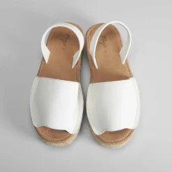 Best Sandalia menorquina con plataforma Mujer Sandalias Plataforma|Sandalias Planas