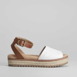 Best Sandalia menorquina esparto Mujer Espartos|Sandalias Plataforma