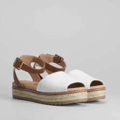 Best Sandalia menorquina esparto Mujer Espartos|Sandalias Plataforma