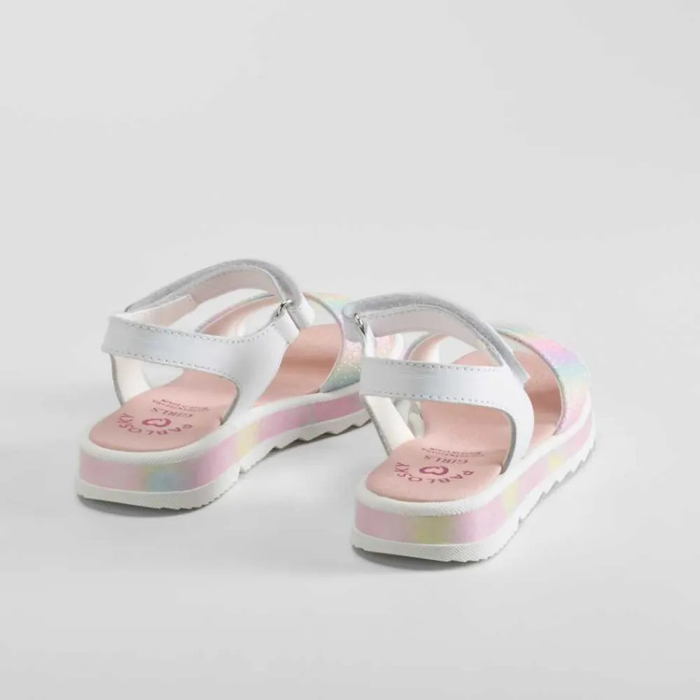 Discount Sandalia multicolor glitter Sandalias