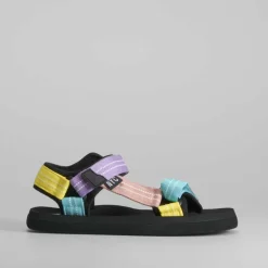 Clearance Sandalia multicolor sport de Mujer Sandalias Planas