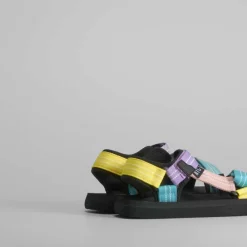 Clearance Sandalia multicolor sport de Mujer Sandalias Planas