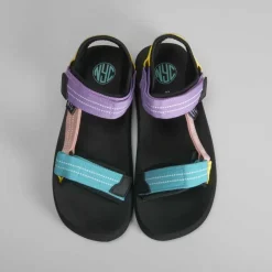 Clearance Sandalia multicolor sport de Mujer Sandalias Planas