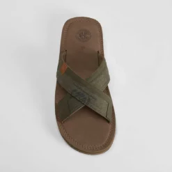 Hot Sandalia pala kaki Hombre Sandalias