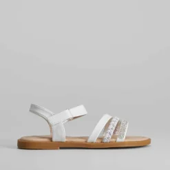 Sandalia plana brillos trenzada OH GIRL Sandalias