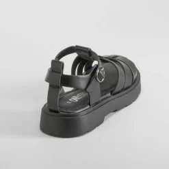 Clearance Sandalia plataforma negra OH GIRL Sandalias