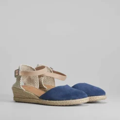 Outlet Sandalia serraje elásticos Mujer Espartos