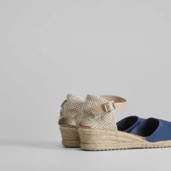 Outlet Sandalia serraje elásticos Mujer Espartos