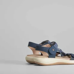 Sandalia sport velcros y elásticos Mujer Sandalias Confort|Sandalias Planas